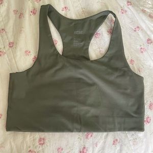 Girlfriend Collective Olive Sports Bra